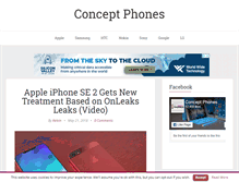 Tablet Screenshot of concept-phones.com
